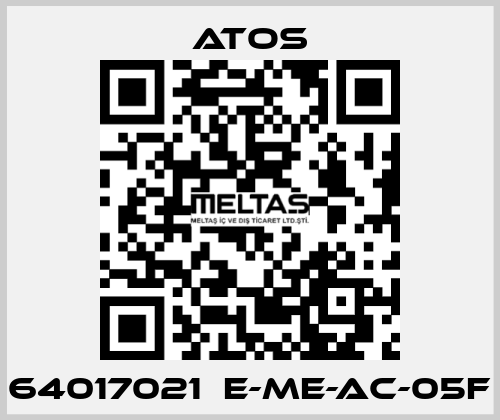 64017021  E-ME-AC-05F Atos