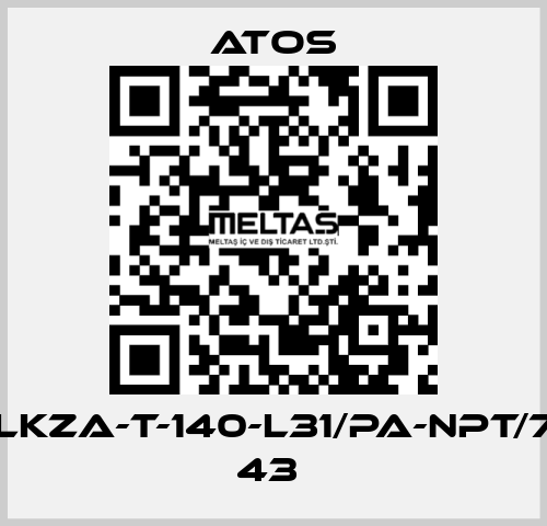 DLKZA-T-140-L31/PA-NPT/7C 43  Atos