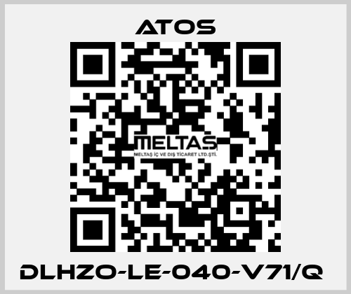 DLHZO-LE-040-V71/Q  Atos