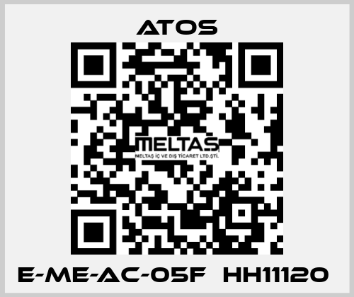 E-ME-AC-05F  HH11120  Atos