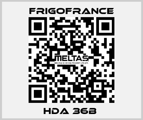 HDA 36B  Frigofrance