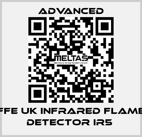 Ffe UK Infrared Flame Detector IR5  Advanced