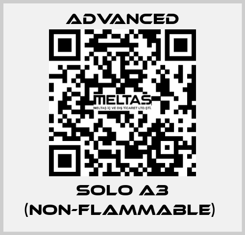 Solo A3 (Non-flammable)  Advanced