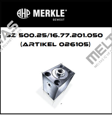 BZ 500.25/16.77.201.050 (Artikel 026105) Merkle