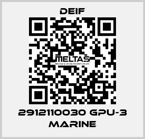 2912110030 GPU-3 Marine Deif