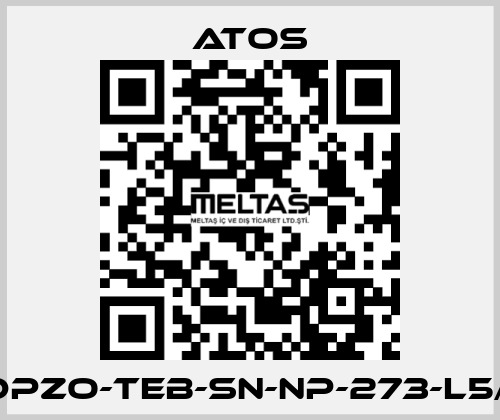 DPZO-TEB-SN-NP-273-L5/I Atos