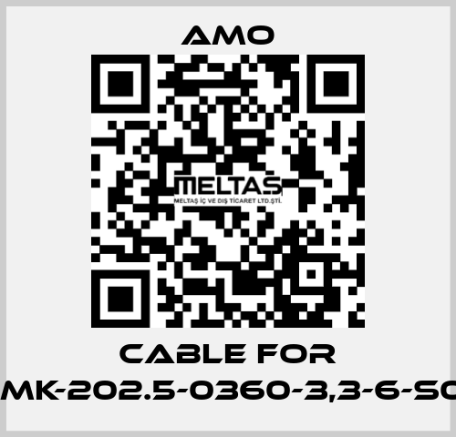 cable for wmk-202.5-0360-3,3-6-S02 Amo