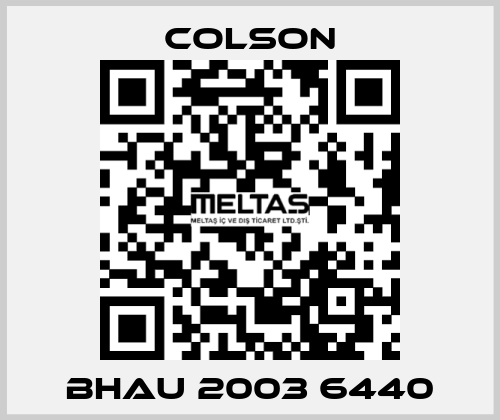 BHAU 2003 6440 Colson