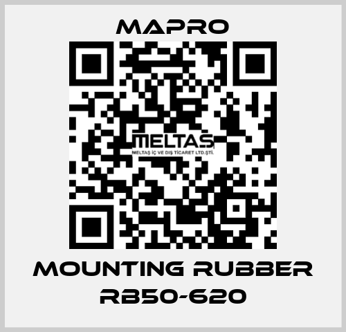 Mounting rubber RB50-620 Mapro