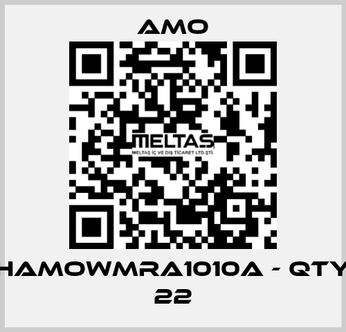 HAMOWMRA1010A - Qty 22 Amo