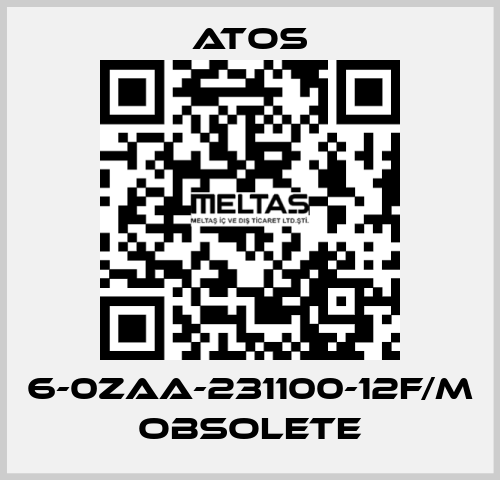 6-0ZAA-231100-12F/M obsolete Atos