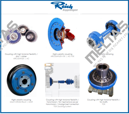 AC-T5.NT RUBBER ELEMENT Reich Kupplungen