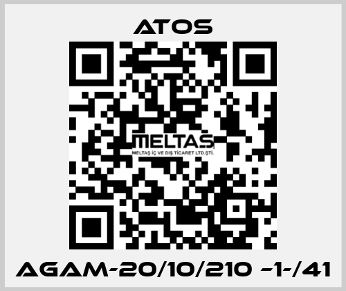 AGAM-20/10/210 –1-/41 Atos