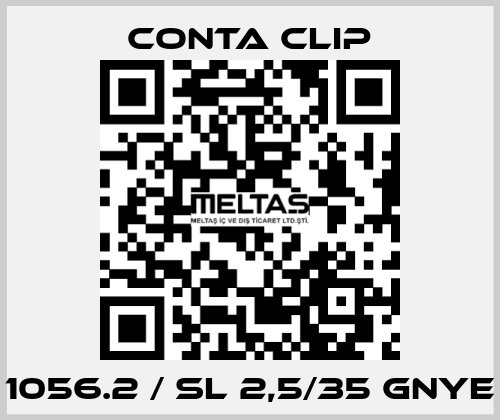 1056.2 / SL 2,5/35 GNYE Conta Clip