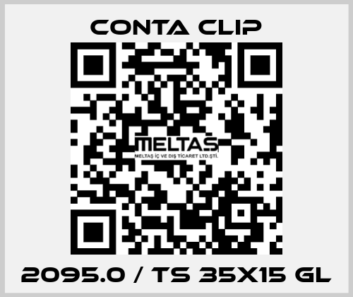 2095.0 / TS 35x15 GL Conta Clip