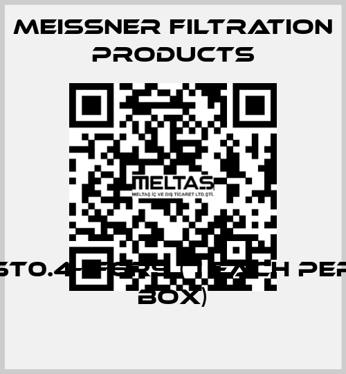 ST0.4-1F6RS ( 1 each per box) Meissner Filtration Products