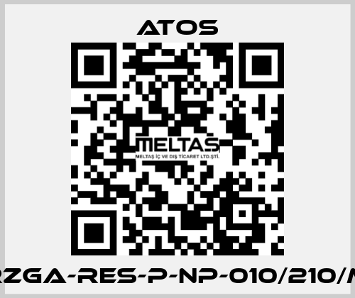 RZGA-RES-P-NP-010/210/M Atos