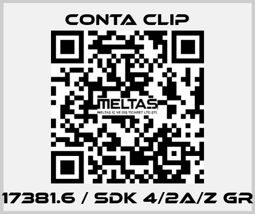 17381.6 / SDK 4/2A/Z GR Conta Clip