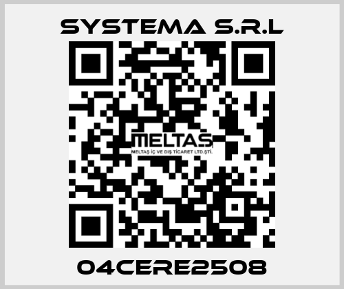 04CERE2508 SYSTEMA S.R.L