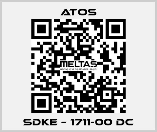 SDKE – 1711-00 DC Atos