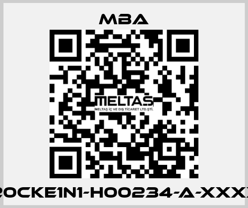 MBA220CKE1N1-H00234-A-XXXXXXXX MBA