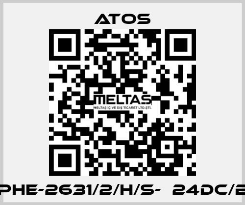 DPHE-2631/2/H/S-Х24DC/BT Atos