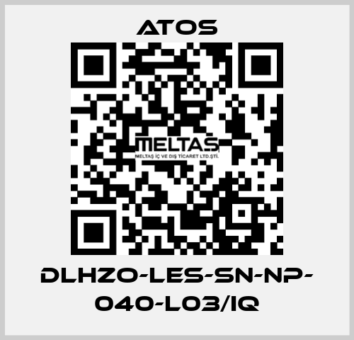 DLHZO-LES-SN-NP- 040-L03/IQ Atos