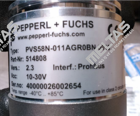 PVS58N-011AGR0BN-0013 #514808  Pepperl-Fuchs