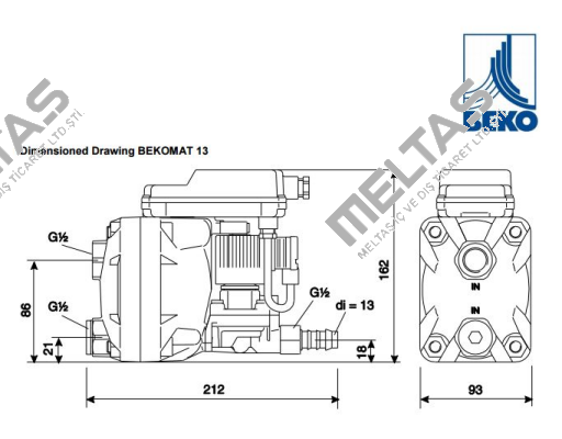 2000021 KA 13A 10A0 Beko