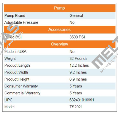 TS2021 General Pump