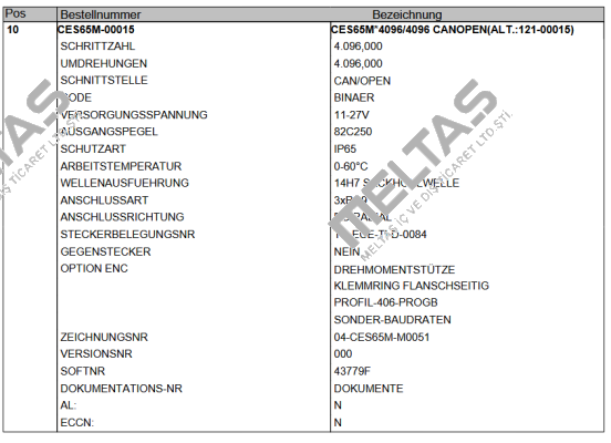 CES65M-00015 TR Electronic