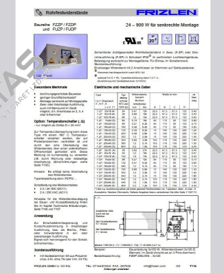 FZZPQU200X45S-32 Frizlen