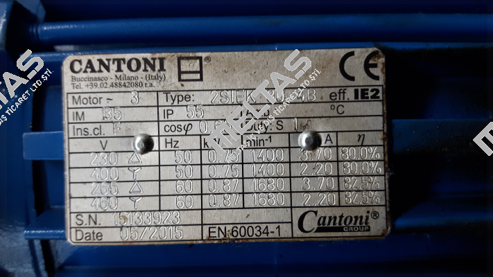 2SIEK 080B-4 0  Cantoni