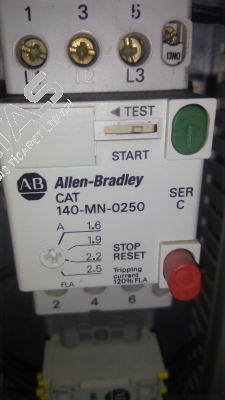 CAT 140-MN-0250 - old code, new code - 140M-C2E-B25  Allen Bradley (Rockwell)