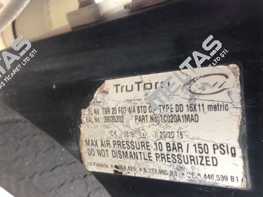 TSR 20 F07 4/4 STD C obsolete, replaced by TSR012 F07 4/4 STD C-TYPE  Trutorq