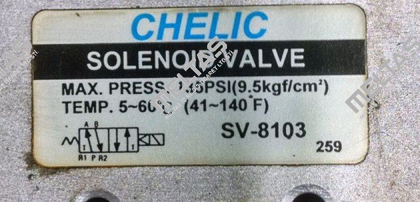 SV-8103-G-24Vdc-K Chelic