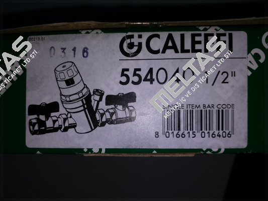 554040 1/2" Caleffi