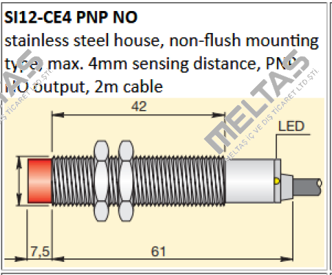 SI12-CE4 PNP NO Aeco