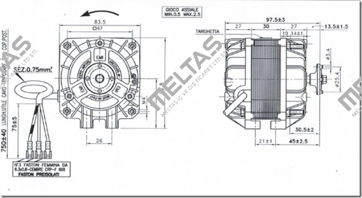 82E-3016/45 Euro Motors Italia