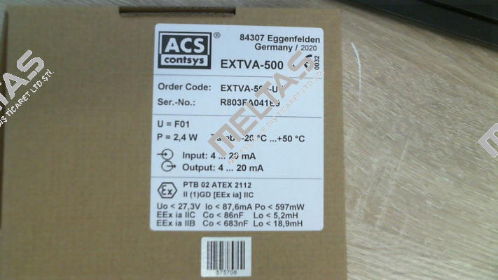 ExTVA-500-UC ACS CONTSYS