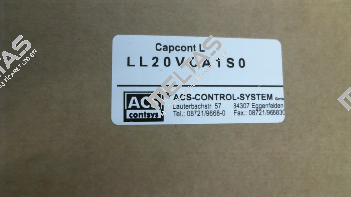 L L 2 0 V C A 1 S 0 (111000044) ACS CONTSYS