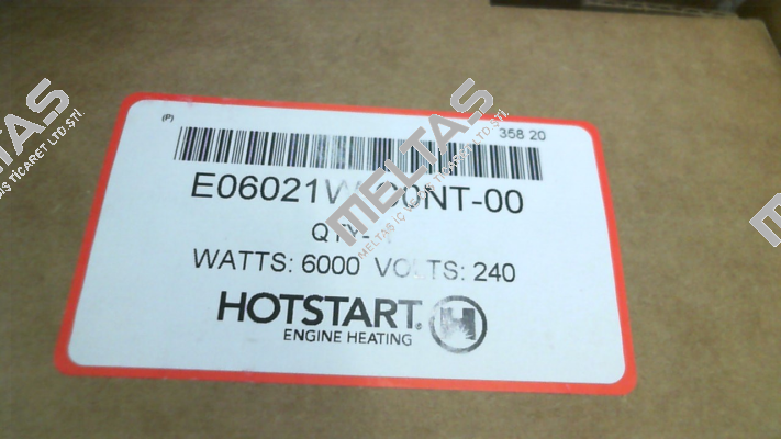 E06021W-C0NT-00 Hotstart