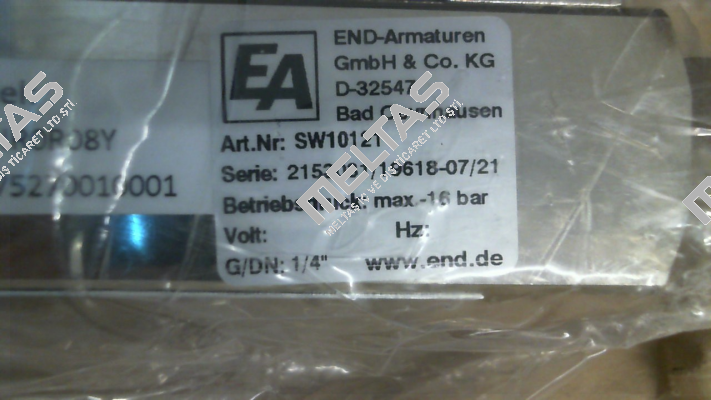 SW10121 End Armaturen