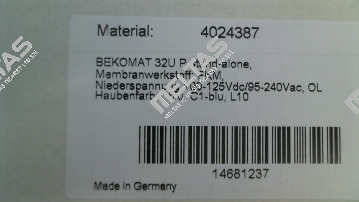 BEKOMAT 32U P Beko