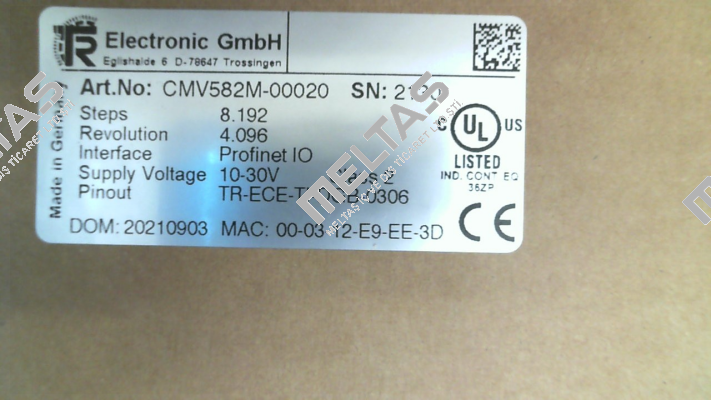 CMV582M-00020 TR Electronic