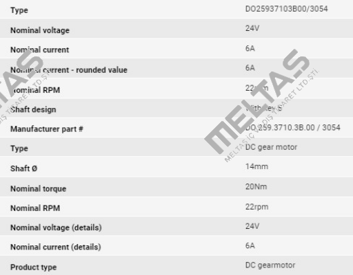 DO 259.3710.3B.00 / 3054 Doga