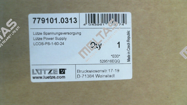 779101.0313  ( LCOS-PS-1-60-24) Luetze