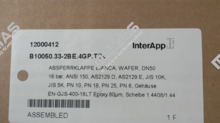 B10050.33-2BE.4GP.TSV InterApp