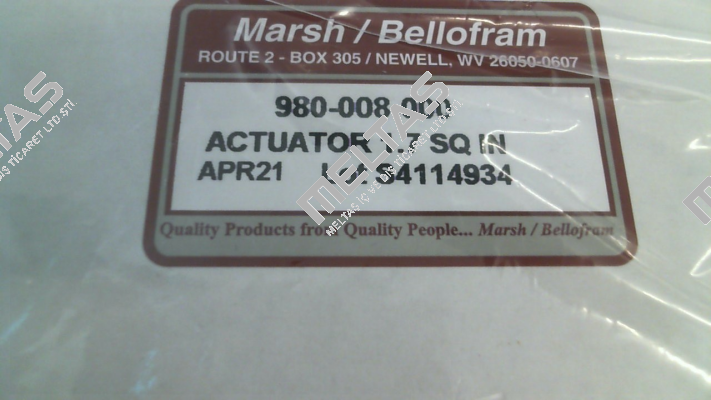 980-008-000 Bellofram