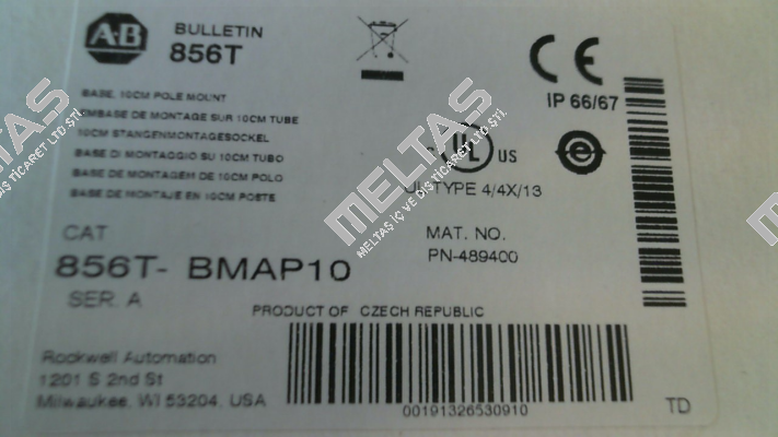 856T-BMAP10 Allen Bradley (Rockwell)